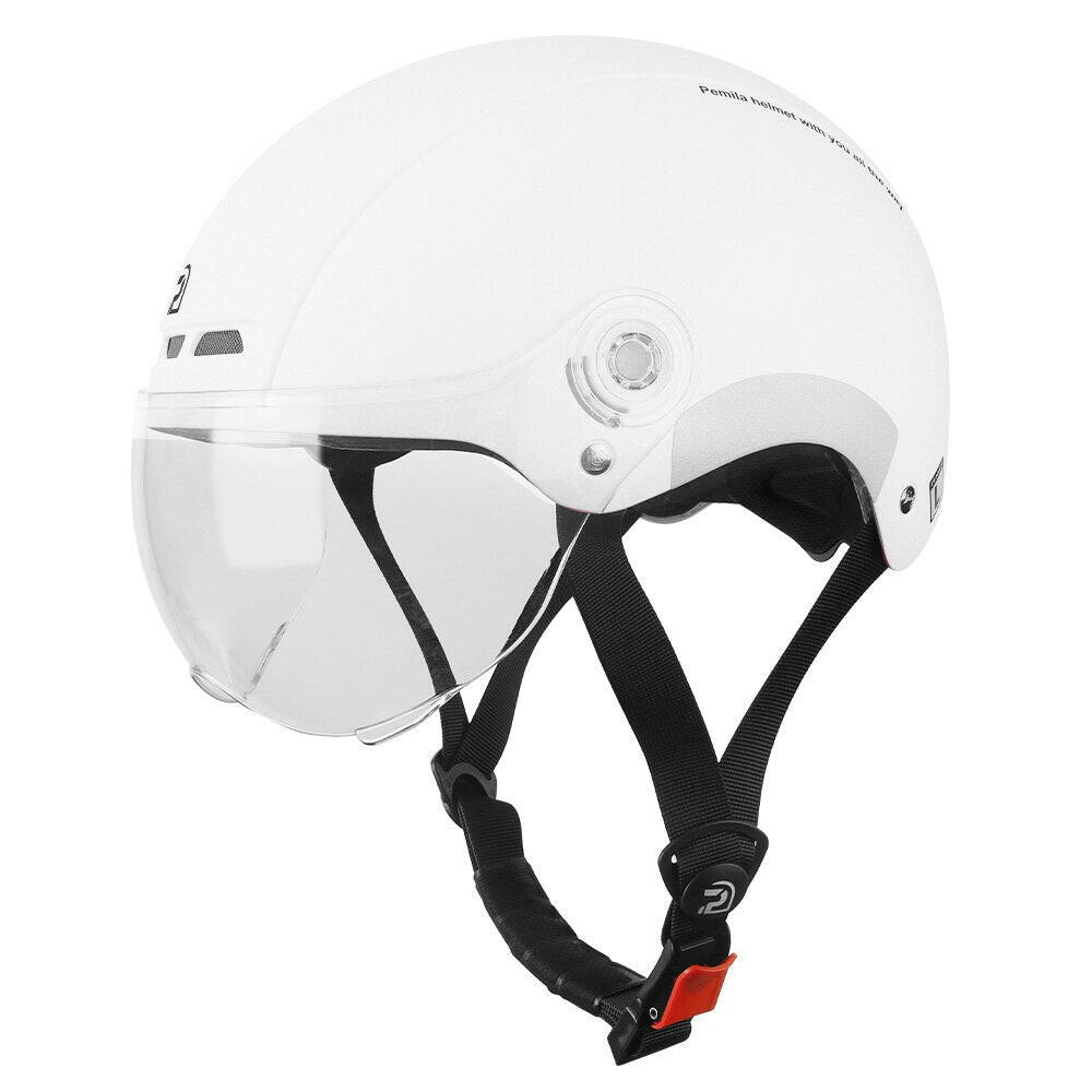 PEMILA Cycling Helmet With Goggles Lens Bicycle Helmet MTB Road Bike R