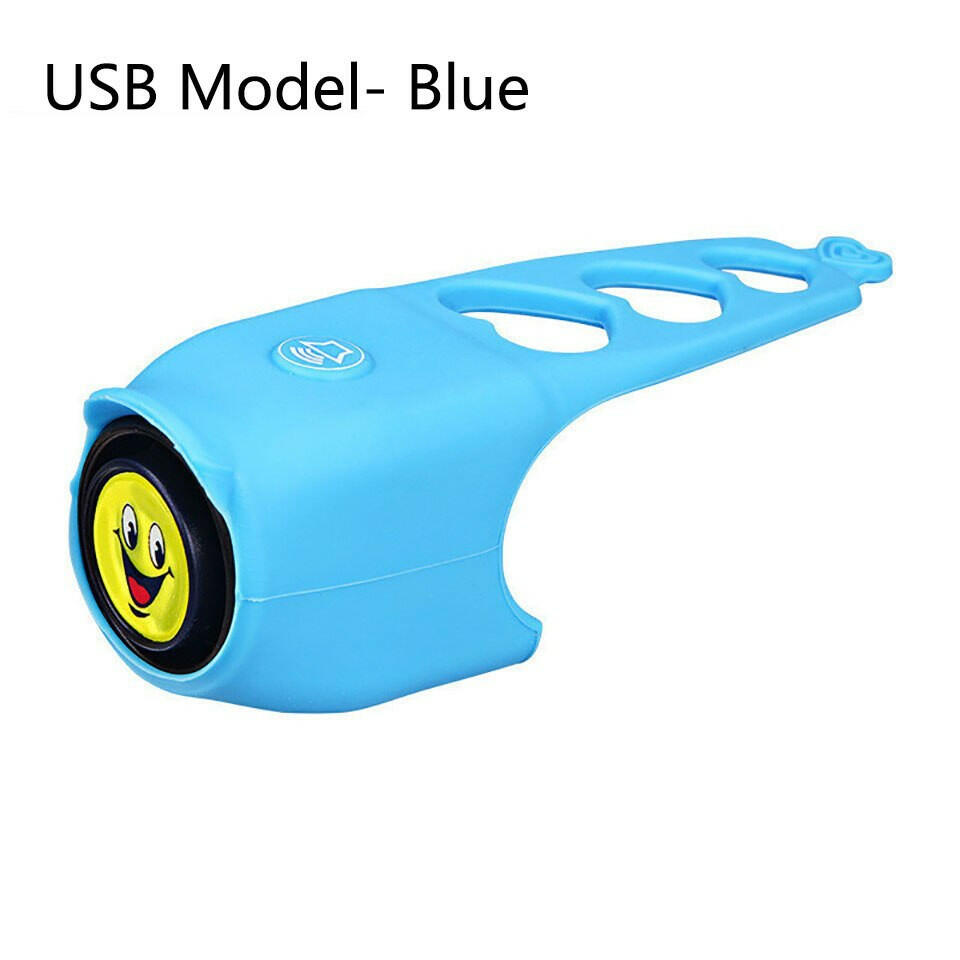 120db Bicycle Bell Mini Portable Bike Bells Silicone MTB Road Cycling USB Rechargeable Bells Bicycle Tools Bike Electric Horn-WAYBIKER