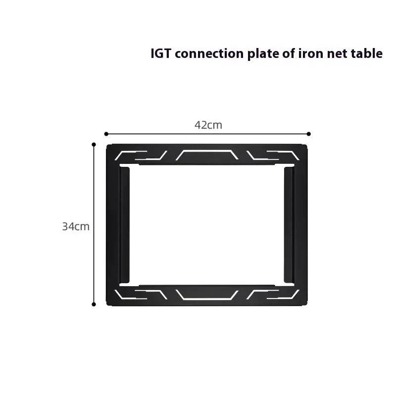 ShineTrip Outdoor Folding Grid Table Bamboo Board Table Multifunctional Camping Equipment Wild Dining Table Barbecue Table-WAYBIKER