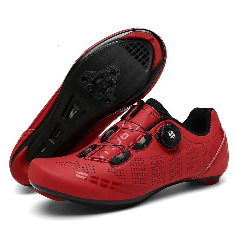 Cycling Shoes MTB Men Self-Locking Road Bike Shoes Speed Sneakers Racing Riding Boots Women SPD Pedal Mountain Bicycle Footwear-WAYBIKER