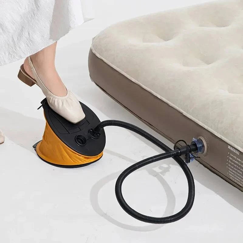 Outdoor Foot Pump Air Pump Iator For Pad Camping Mat Mattress Balloon Iatable Bed Boat Toy Swimming Floating Accessories-WAYBIKER
