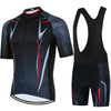 2023 Road Bike Jersey Set Men's Cycling Clothing Summer MTB Team Clothes Short Sleeve Uniform Triathlon Skinsuit Ropa De Hombre-WAYBIKER