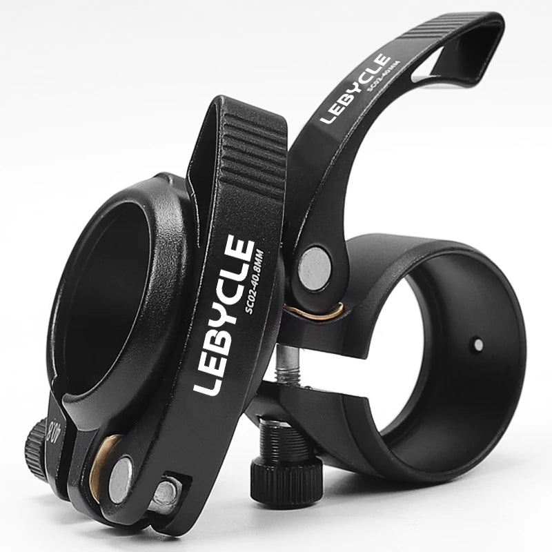 Lebycle Bicycle Seatpost Clamps Quick release 40mm / 40.8mm Aluminum alloy Mountain road bike Cycling Accessories
