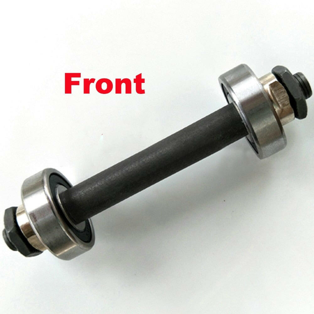 1 Set Mountain Bike Bike Hub Front And Rear Axle 108 To 145mm Hollow Axle Cycling Supplies Mountain Bike Hollow Shaft