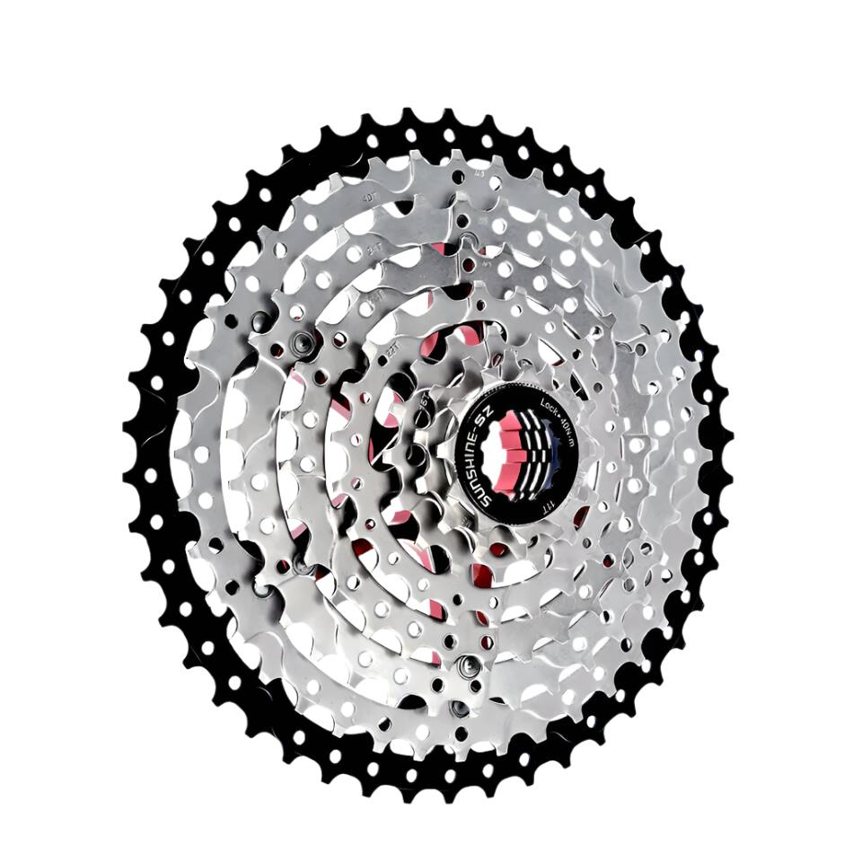 SUNSHINE Bicycle Cassette 8/9/10/11/12Speed Freewheel 32/36T/40T/42T/46T/50T/52T Sprocket HG Structure Flywheel For SHIMANO/SRAM-WAYBIKER