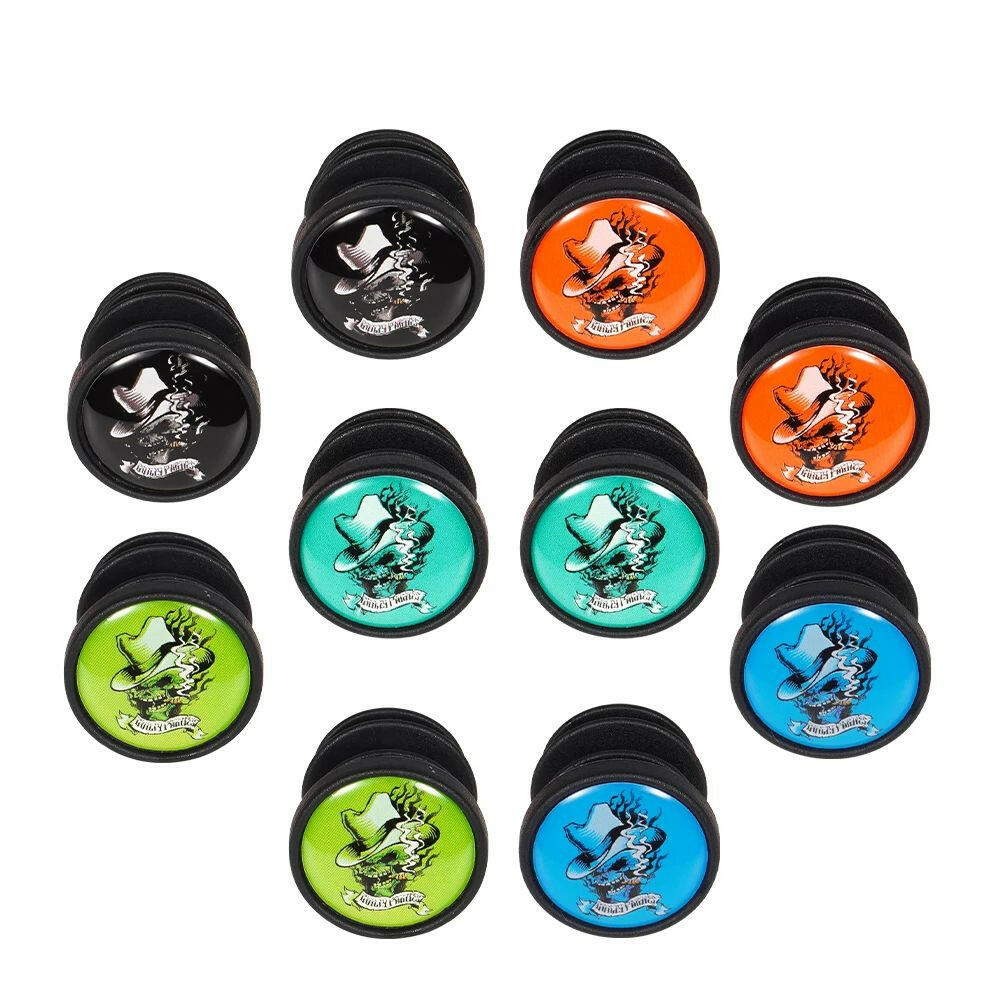1 Pair Bike Handlebar End Plugs Plastic Mountain Road Bicycle Handlebar End Cap Multi-color Cycling Handlebar Accessories-WAYBIKER