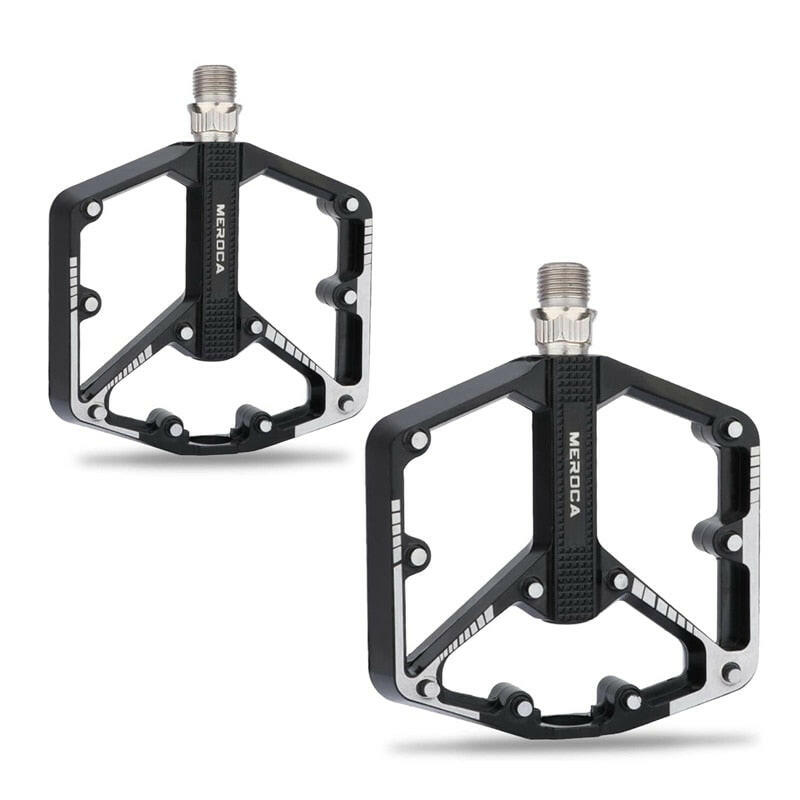 Bicycle Pedals Sealed DU Bearing Nonslip Pedal Mountain Road Bike Cycling Alloy Platform Mtb Pedal