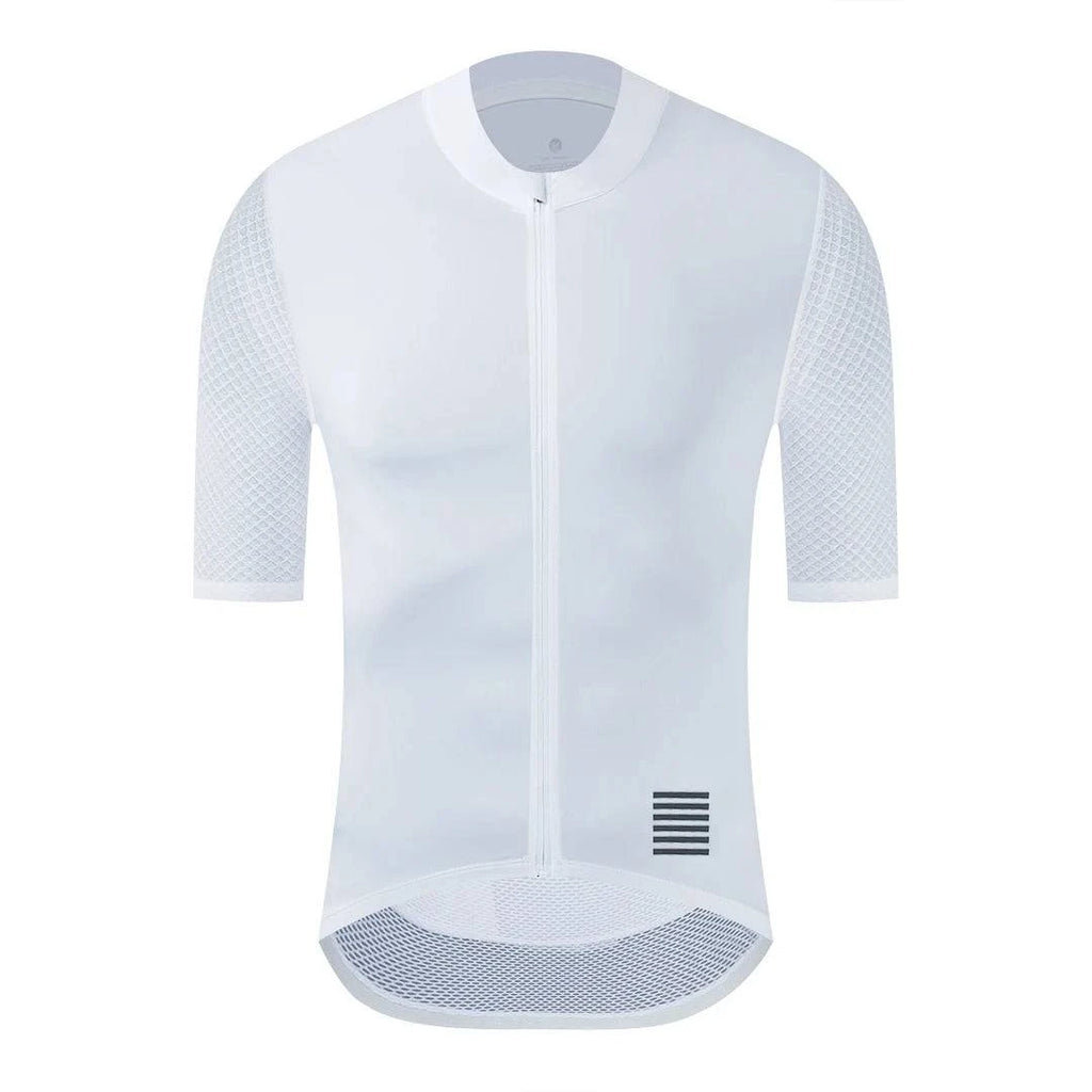 YKYWBIKE Men's Cycling Jersey Short Sleeve Summer Bicycle Jersey Road Bike Shirt Cycling Clothing Breathable Pro Team-WAYBIKER