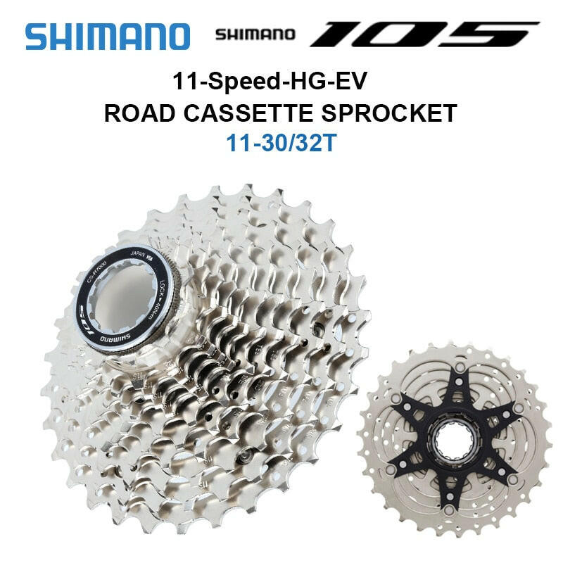 SHIMANO 105 5800 CS R7000 Road Bike HG Cassette 11S 11-30T 11-32TShimano 105 R7000 Road Bike 11V Sprocket