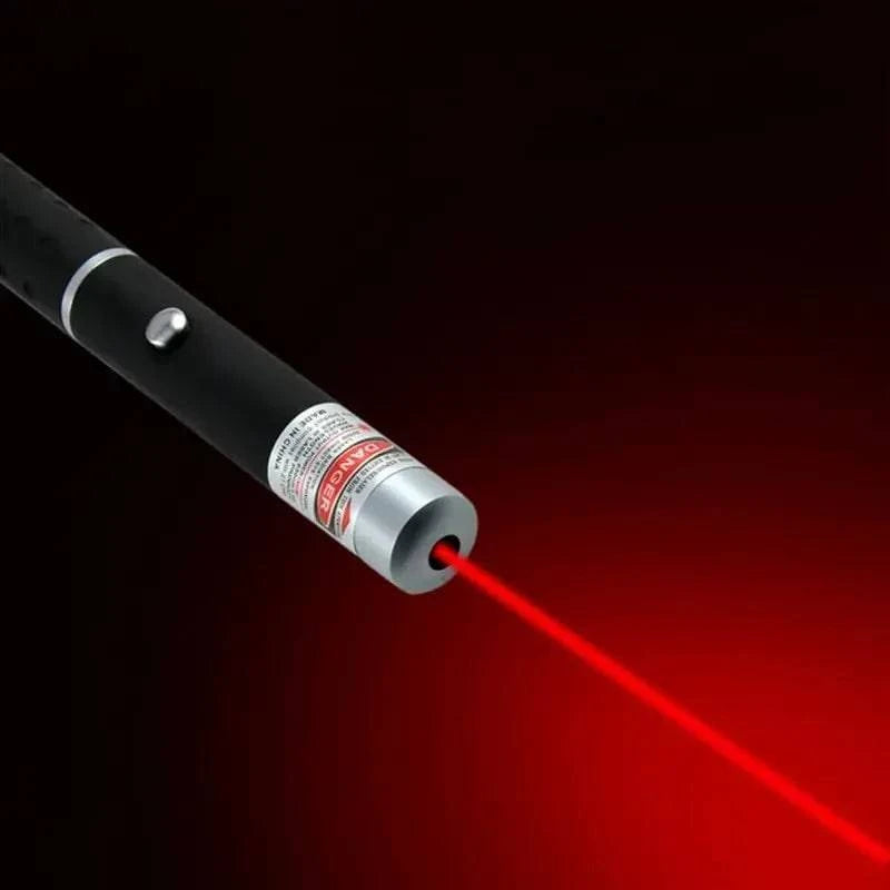 Red Laser Flashlight Lightweight Energy Saving Lighting Equipment Command Pen Adjustable Star Hat Red Flashlight-WAYBIKER