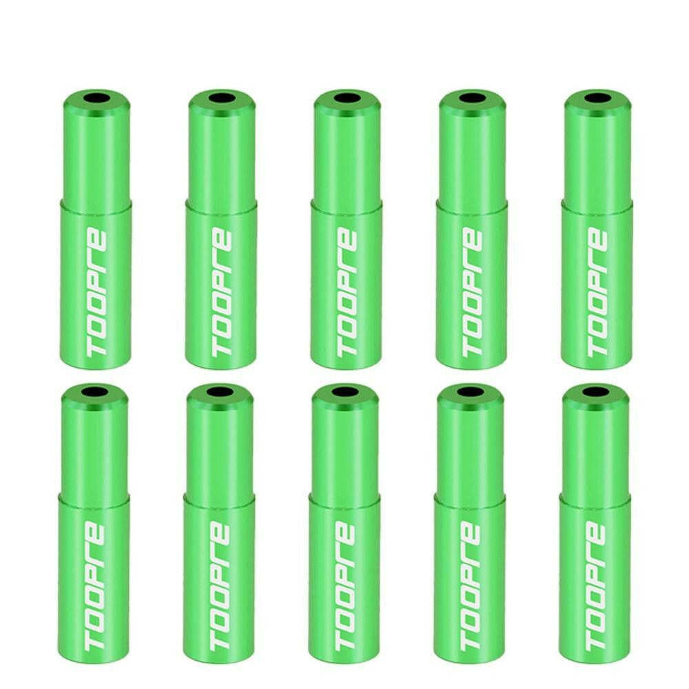 10pcs/lot Bicycle Cable Cap Aluminum Alloy 4mm 5mm MTB Mountain Road Bike Shift Brake Cable Ends Line Cap Wire Tube Plugs-WAYBIKER