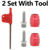 2 SET Bike Hydraulic Disc Brake Oil Needle Olive Head Suit Replacement Olive Head Oil Needle for SRAM Stealth-a-majig-WAYBIKER