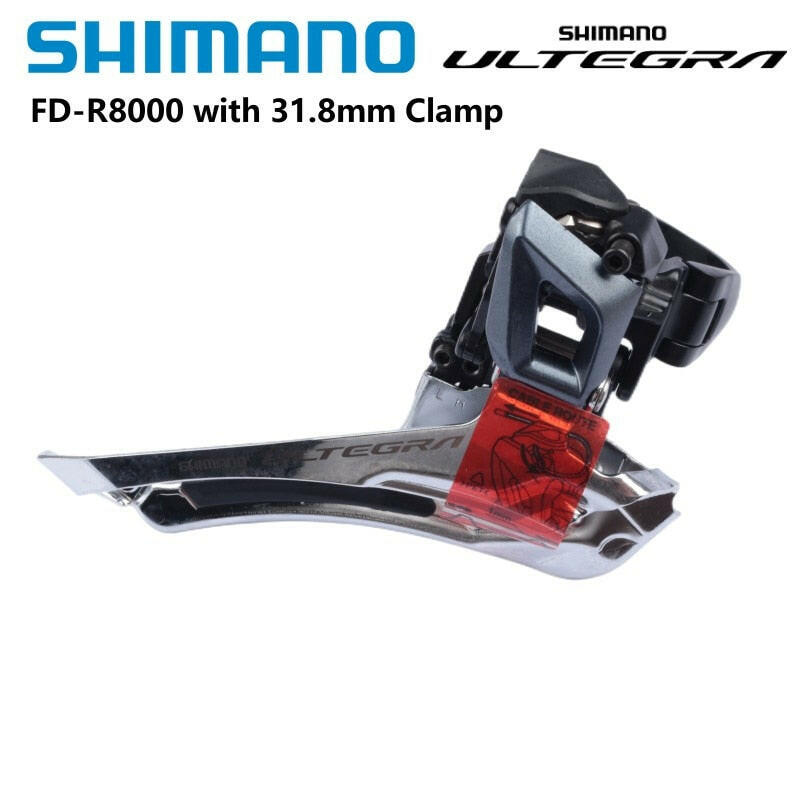 Shimano Ultegra R8000 Front Derailleur 2x11s Bike Bicycle Front Derailleur Braze On Clamp 31.8mm 34.9mm FD-R8000 Update From 680-WAYBIKER