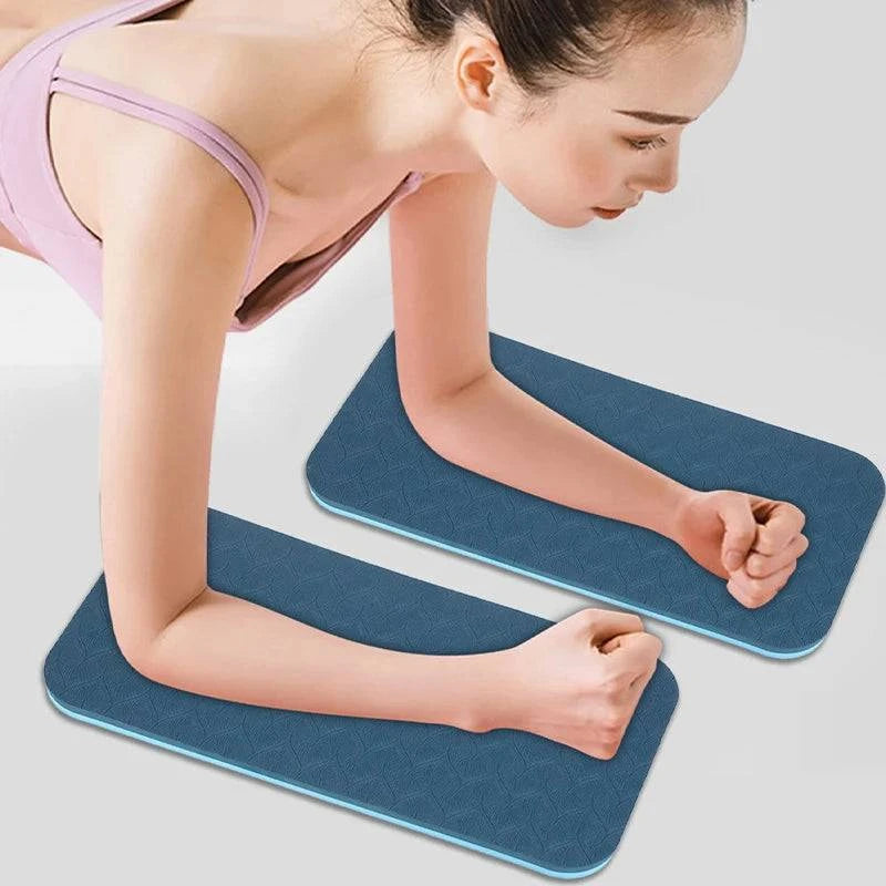 2Pcs Yoga Knee Pad Cushion Soft TPE Pad Support Protective Pad For Elbow Leg Arm Balance Exercise Fitness Workout Yoga Mat-WAYBIKER