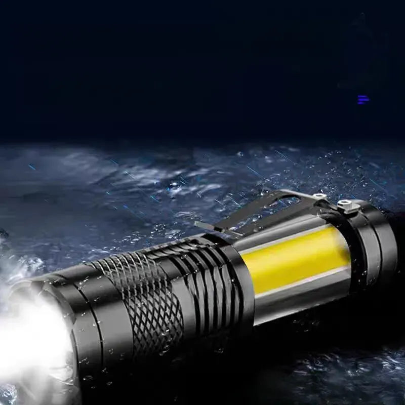 ALLPER USB Rechargeable LED Flashlight