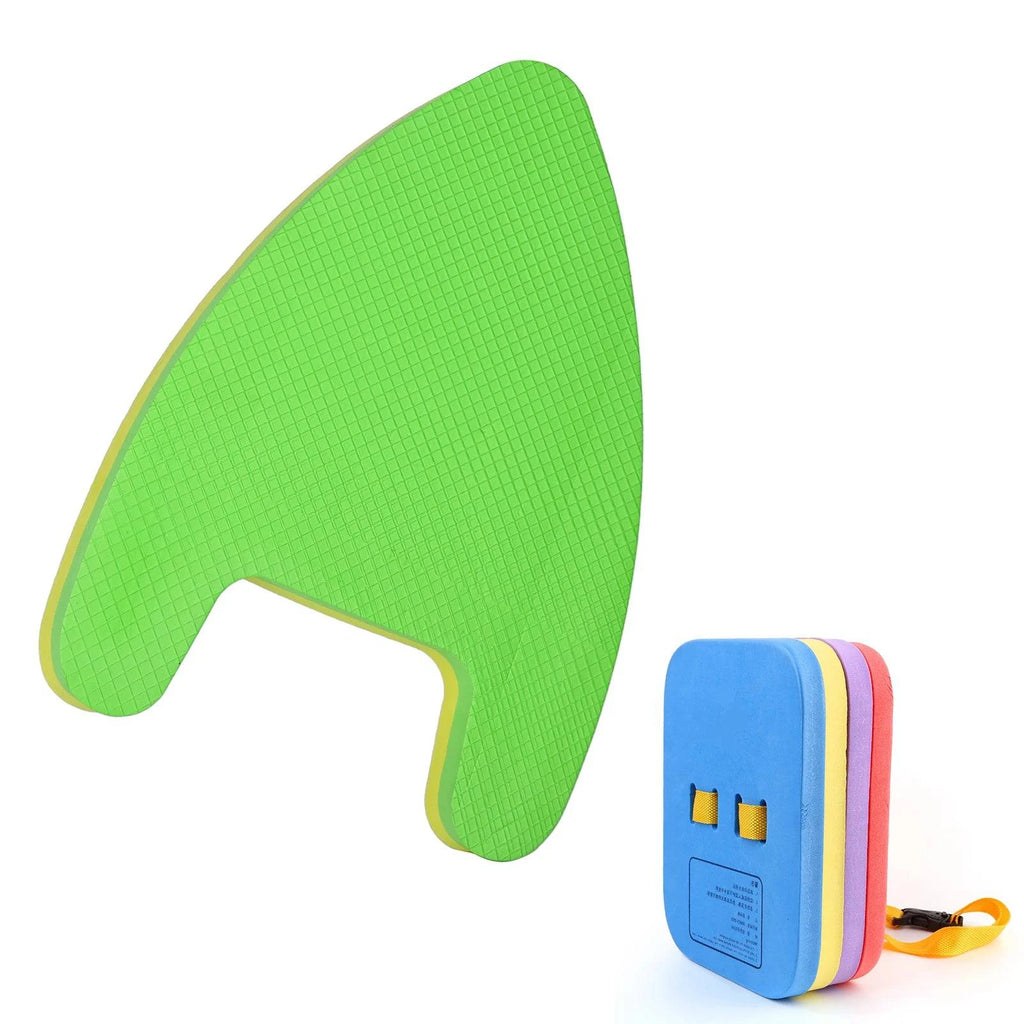 Swimming Back Float and Kickboard Set for Kids Swimming Bubble Belt Swimming Training Float Board Children Swimming Belt-WAYBIKER