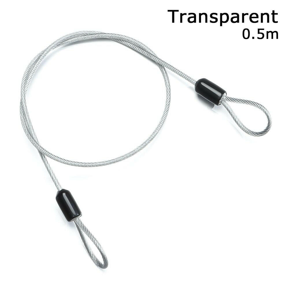 0.5/1/2Meters Bicycle Accessories Bicycle Lock Wire Cycling Strong Steel Cable Lock MTB Road Bike Lock Rope Anti-theft Security