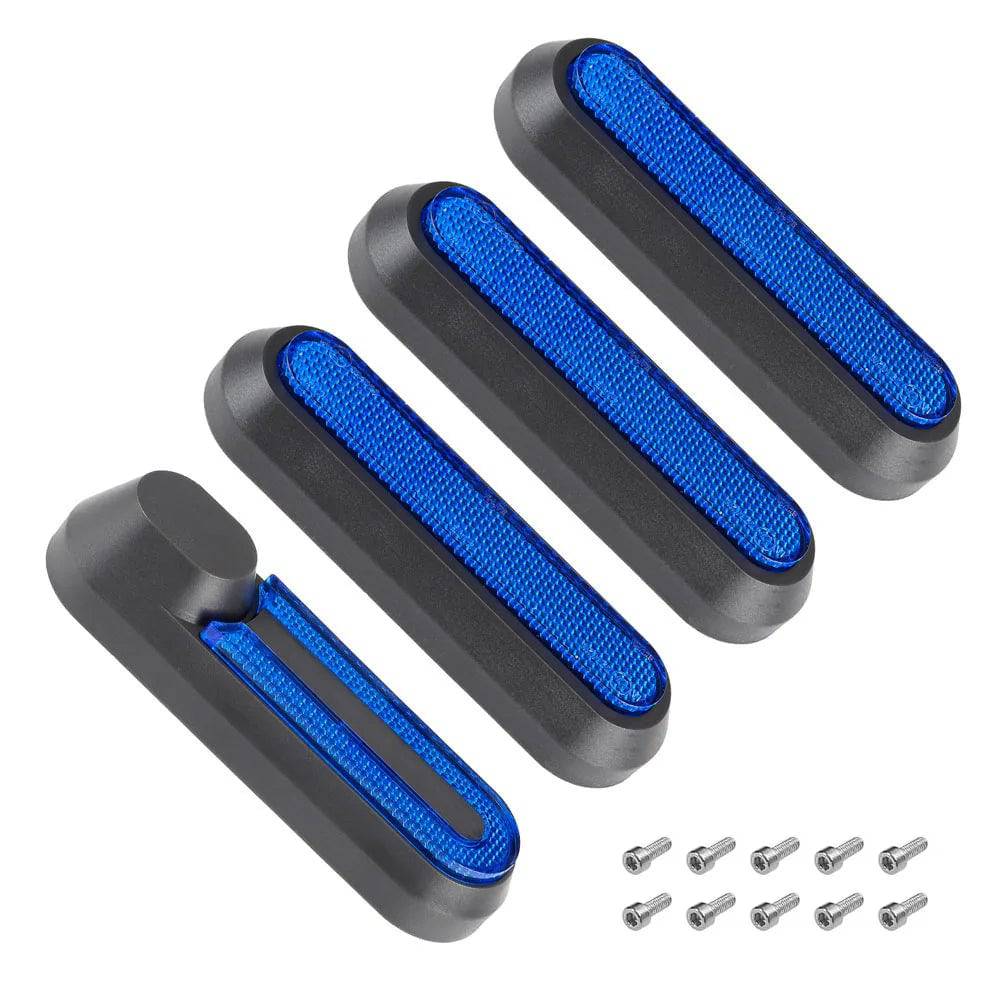 Front Fork Rear Wheel Protection Cover for Xiaomi 1S Pro 2 MI3 Electric Scooter Hub Cap Reflective Protect White Red Blue Shells-WAYBIKER