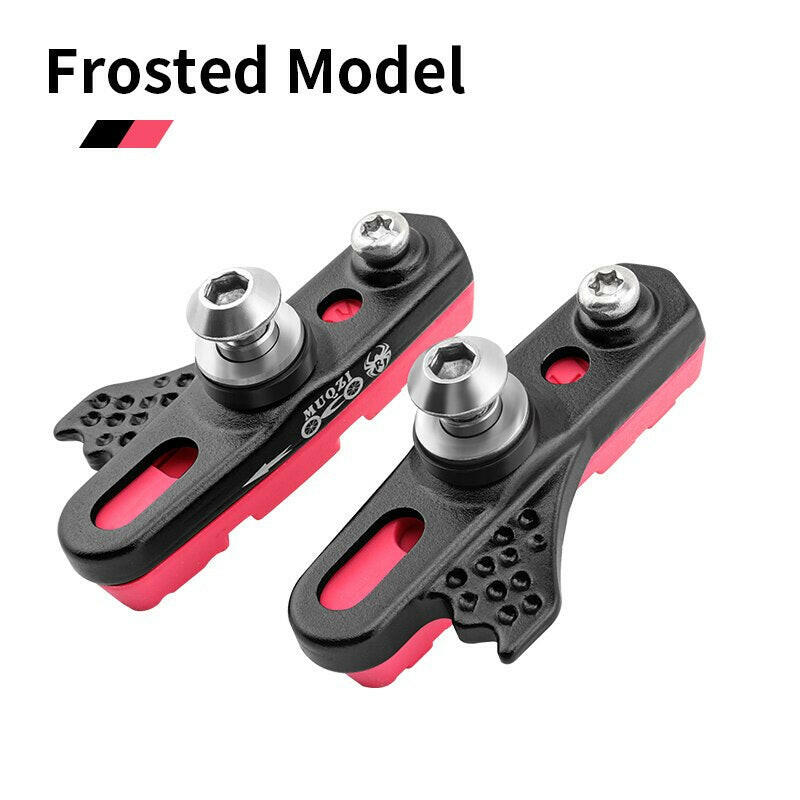 MUQZI Bike Brake Pads For Alloy Rims Ultra light Rubber Brake Shoes MTB Road Bicycle Brake Block Cycling Accessories-WAYBIKER