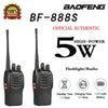 Baofeng BF-888S/BF-777S Walkie Talkie Two Way Radio HAM UHF 400 470MHz Professional Radio 16 Channel Transceiver for Hunting