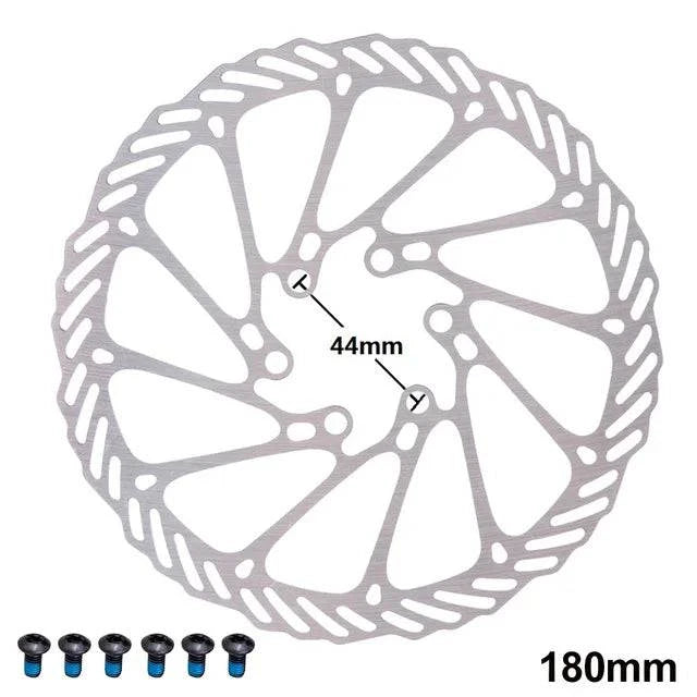 ZTTO Bicycle Brake Rotor 120 140 160 180 203mm 6 in Stainless Steel Hydraulic Brake Rotor MTB Road Bike Disc Brake With T25 Bolt-WAYBIKER
