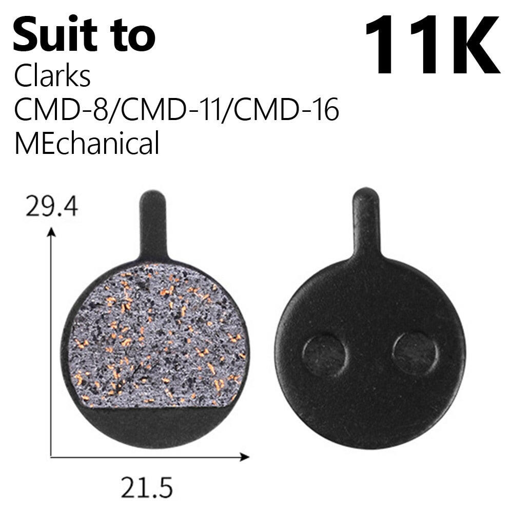 1 Pair/2pcs MTB DISC Brake Pads for Shimano XT DEORE MT200 315 For Magura/TEKTRO/AVID/MEGURA/HAYS Resin/Metal Disc Brake Pads-WAYBIKER