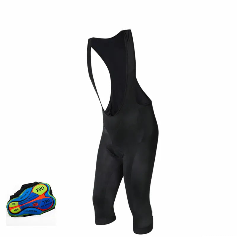 High Quality Classic Bib Shorts  Bicycle Bottom  Bike Pants 20D With Tights Summer Culotte Riding Underwear Pant-WAYBIKER