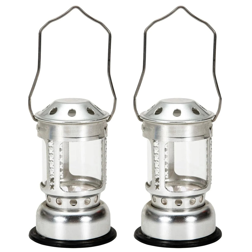 Candle Lantern Mini Bright Aluminium Alloy Brass Night Fishing Hanging Candle Lamp Outdoor Camping Angling Candle Lamp-WAYBIKER
