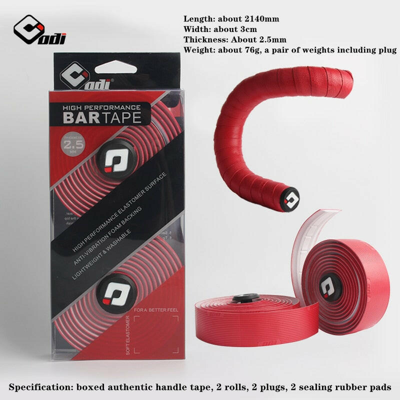 ODI Bike Handlebar Tape Professional Road Bike Wrap Non-slip Comfortable Cycling Balance Bike Bar Cover Fixed Gear Bicycle Parts-WAYBIKER