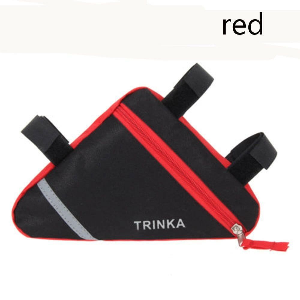 Bicycle Triangle Bag Waterproof Triangle Cycling Bike Bicycle Front HandlebarTube Frame Pouch Saddle Bag Case-WAYBIKER