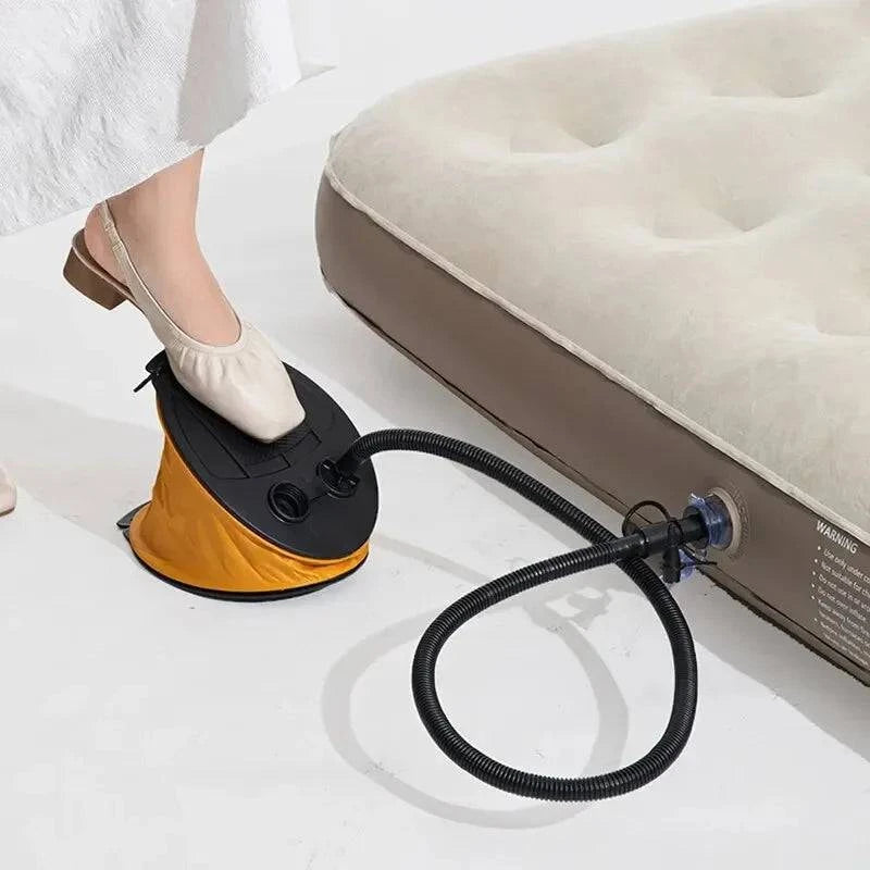 Outdoor Foot Pump Air Pump Iator For Pad Camping Mat Mattress Balloon Iatable Bed Boat Toy Swimming Floating Accessories-WAYBIKER