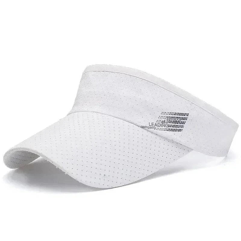 Mens And Womens New Summer Quick Drying Mesh Roofless Outdoor Sunshade Hat-WAYBIKER