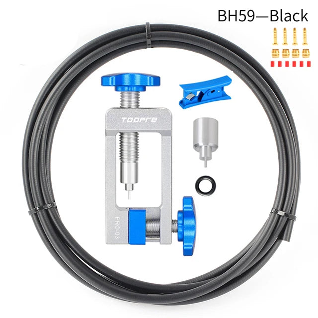 TOOPRE Bike Hydraulic Disc Brake Oil Needle Tool Driver Hose Cutter Cable Pliers Olive Connector Insert BH59 BH90 Install Press-WAYBIKER