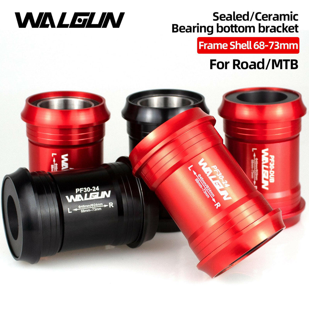 PF30 Bike Bottom Bracket Ceramic BB for MTB Road PF4630 24mm 30mm DUB 29mm GXP Movimento Central Ultegra XT GXP Bicycle Crank