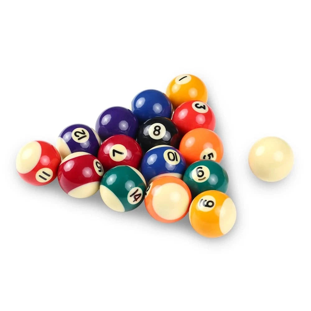 25MM / 32MM / 38MM Children Billiards Table Balls Set Resin Small Pool Cue Balls Full Set-WAYBIKER