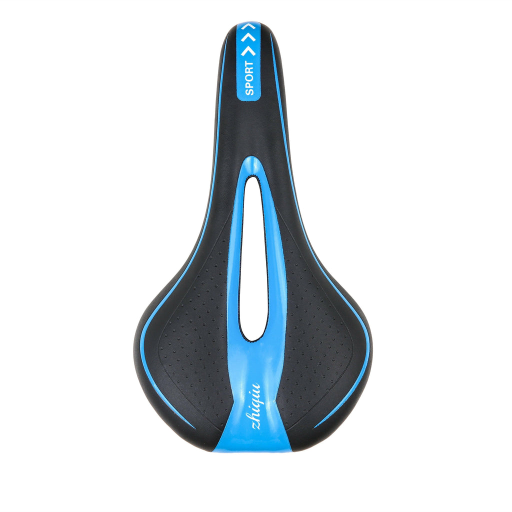 Bike Seat Comfortable Bicycle Saddle with Ergonomic Zone for Men & Women Bike Saddle Universal fit for BMX, MTB & Road Bike-WAYBIKER