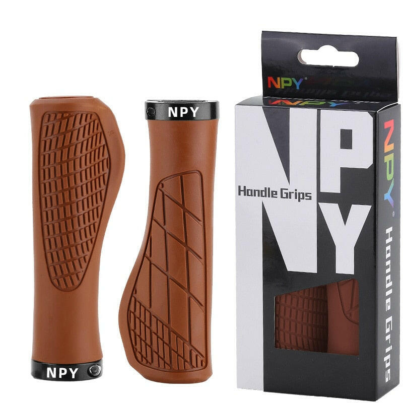 Bicycle Handlebar Grip Lock On Mountain Bike Grip Soft Rubber MTB Cuffs 22.2mm Bicycle Handle Cover Non-slip Bike Handles-WAYBIKER