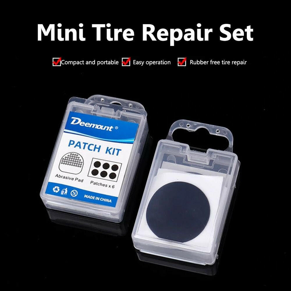 Bike Tire Patch Kit 25mm Glueless Fast Tire Patches Inner Tube Patching Tyre Filler For MTB Road Bikes Cycling Accessories-WAYBIKER