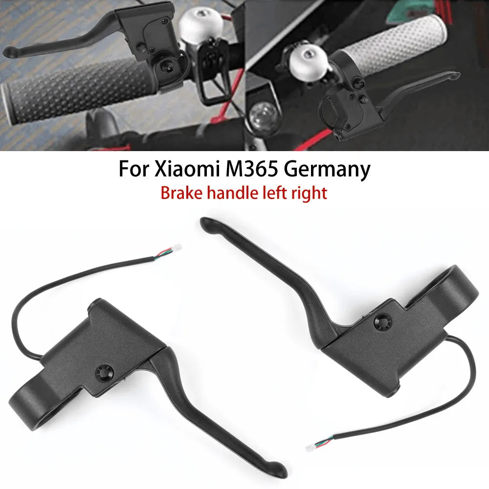 1Pairs Brake Handle for Xiaomi Germany Pro 2 Electric Scooter Brake Lever Handle Assembly Parts Hand Left and Right Accessories-WAYBIKER