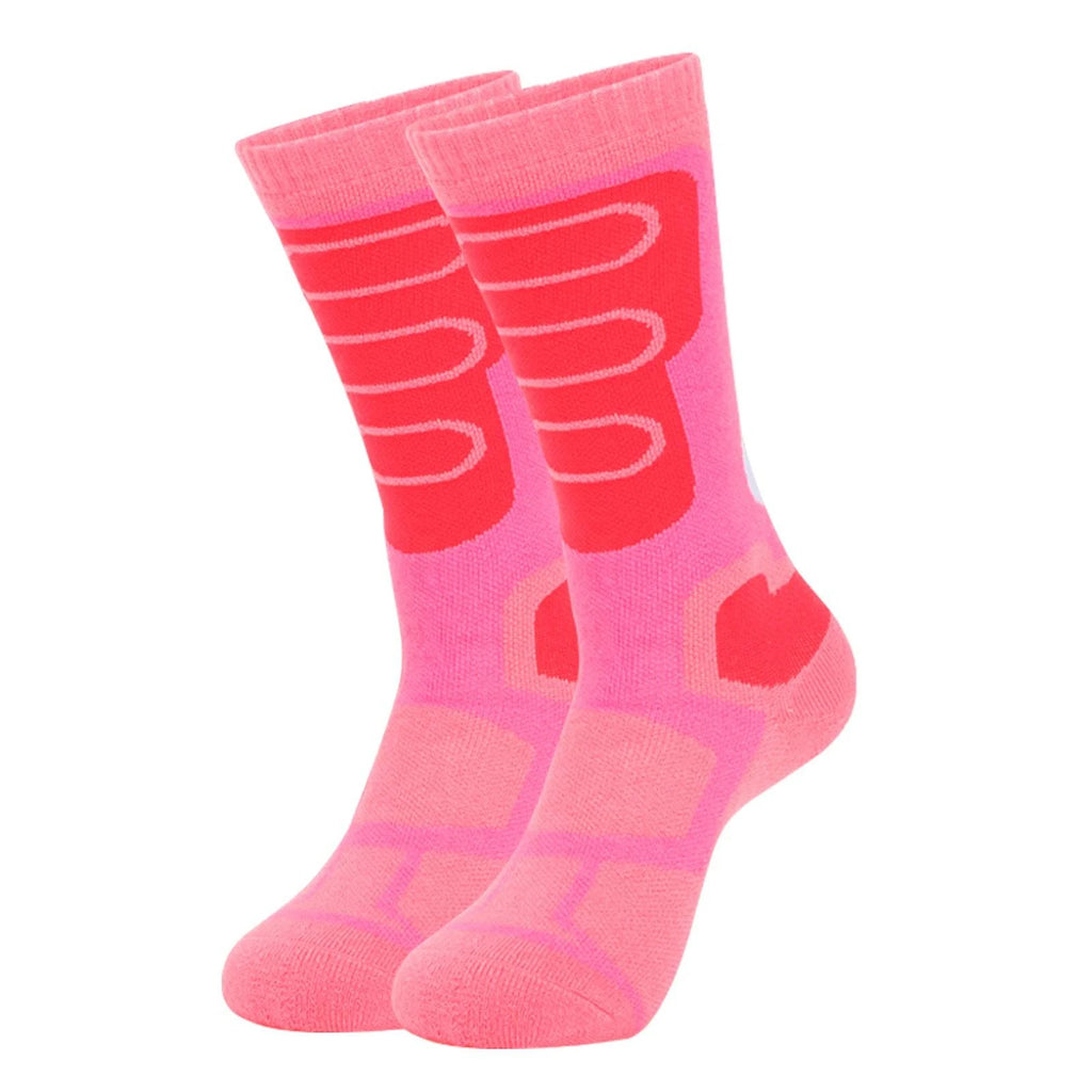 Children's Ski Socks Warm Winter Socks Thermal Ski Socks for Kids Boys and Girls-WAYBIKER