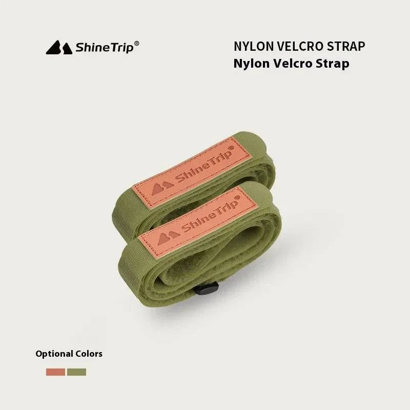 ShineTrip Outdoor Nylon Velcro Strap Tent Canopy Storage Strap Picnic Mat Storage Strap Travel Storage Strap-WAYBIKER