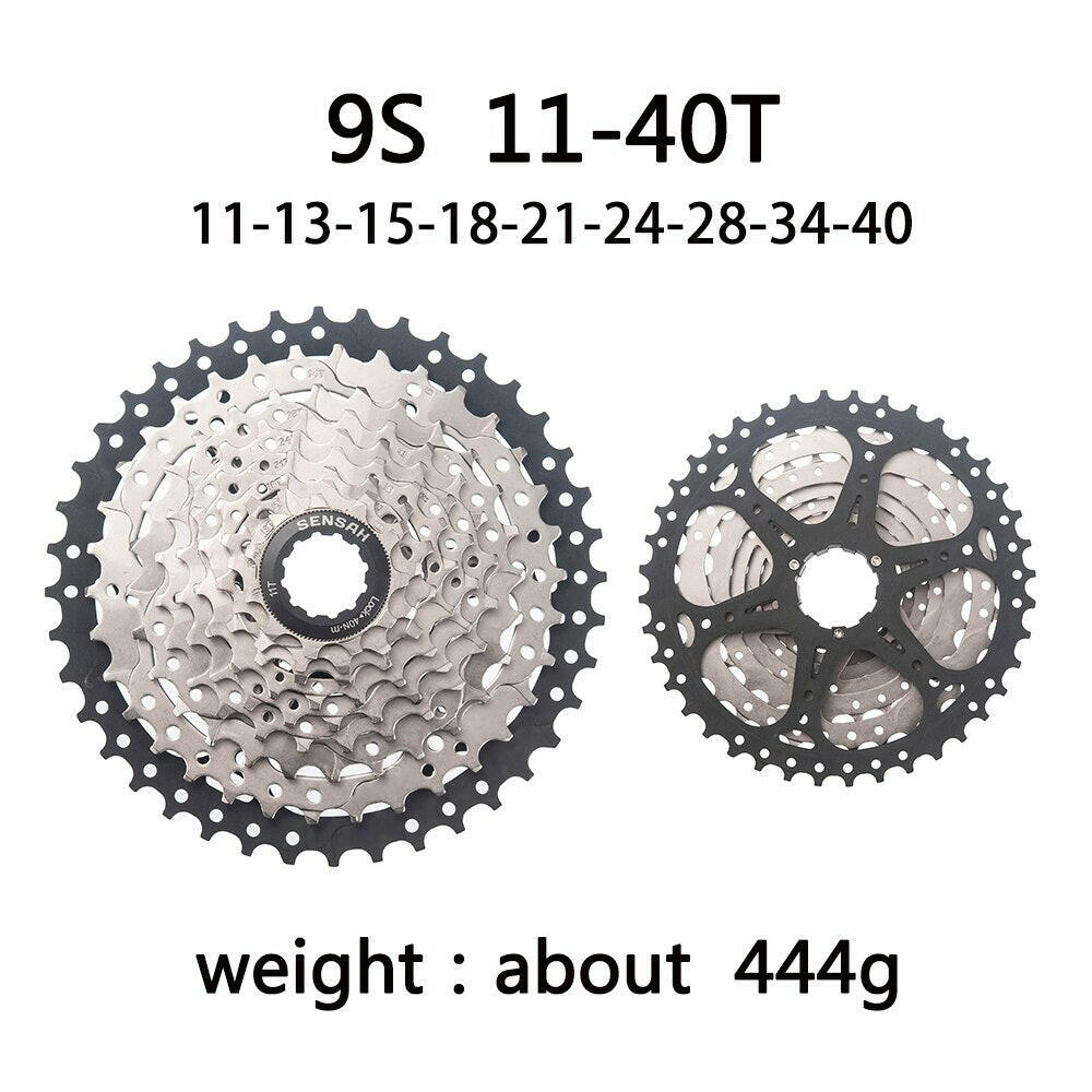 SENSAH Mountain Bike 8 9 10 11 12 Speed Velocidade Bicycle Cassette MTB Freewheel Sprocket 40T 42T 46T 50T 52T for HG HUB-WAYBIKER