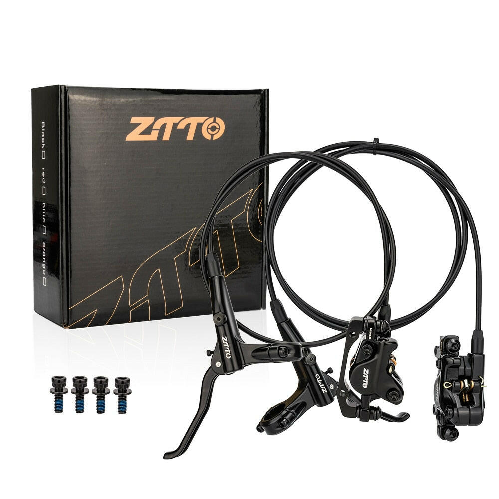 ZTTO MTB Hydraulic Disc Brake 2 Piston Lightweight XC Trail Calipers Original Metal Pads Oil Pressure Rotor M6100 M8100 G55