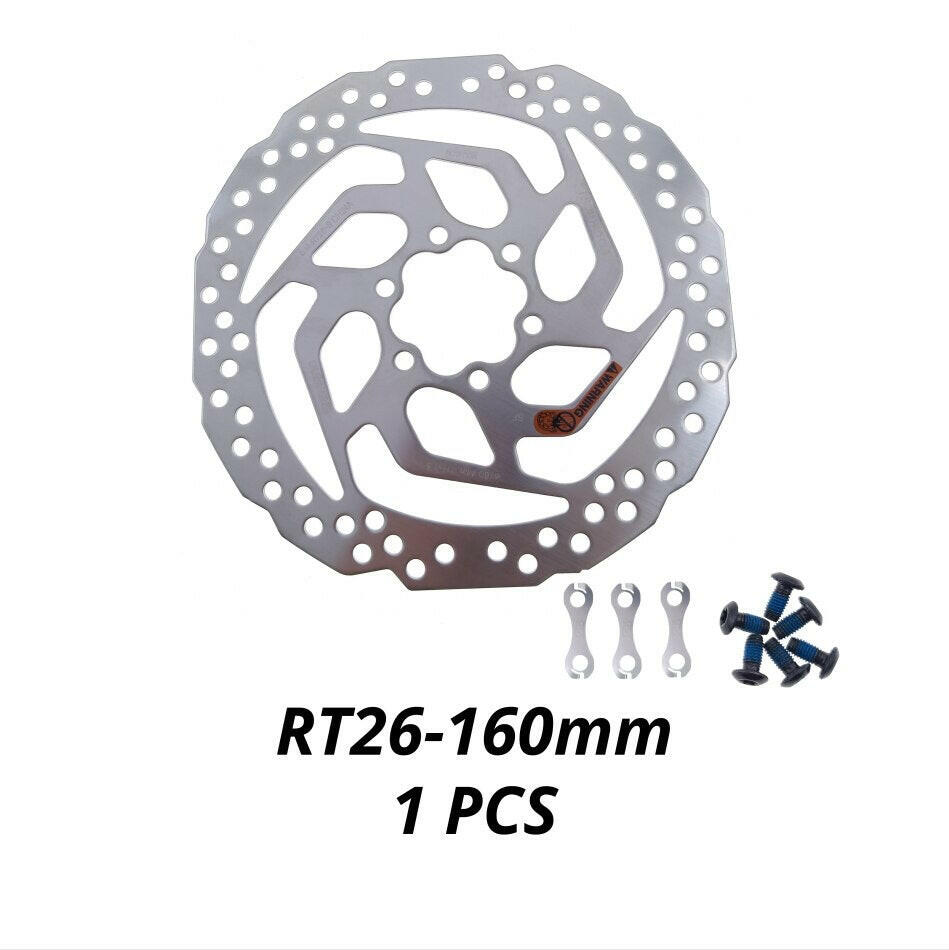 Shimano Deore XT SLX RT76/26/56/66/86 Bike Brake Disc 6 Bolt Ice Point Technology MTB Mountain Bicycle Disc 160MM 180MM 203MM-WAYBIKER
