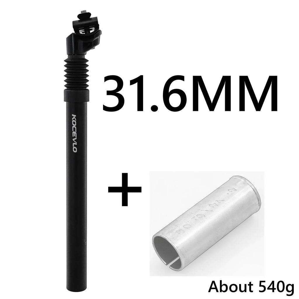 KOCEVLO Seatpost Suspension Dropper Mtb 27.2 Bicycle Seat Post Hanging Saddle Tube 31.6 With Shock Absorber Saddle Mountain Bike