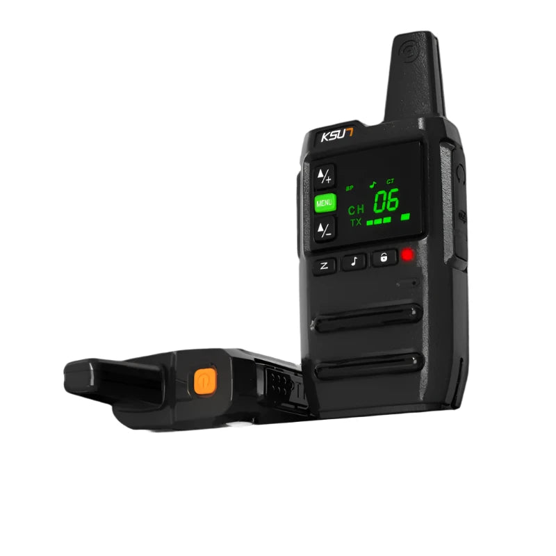 Walkie Talkie 2 Pcs Wireless Set Ham Amateur Radio Receiver Station Pmr Two-way Radio With Free Programming Software KSUN GZ20-WAYBIKER