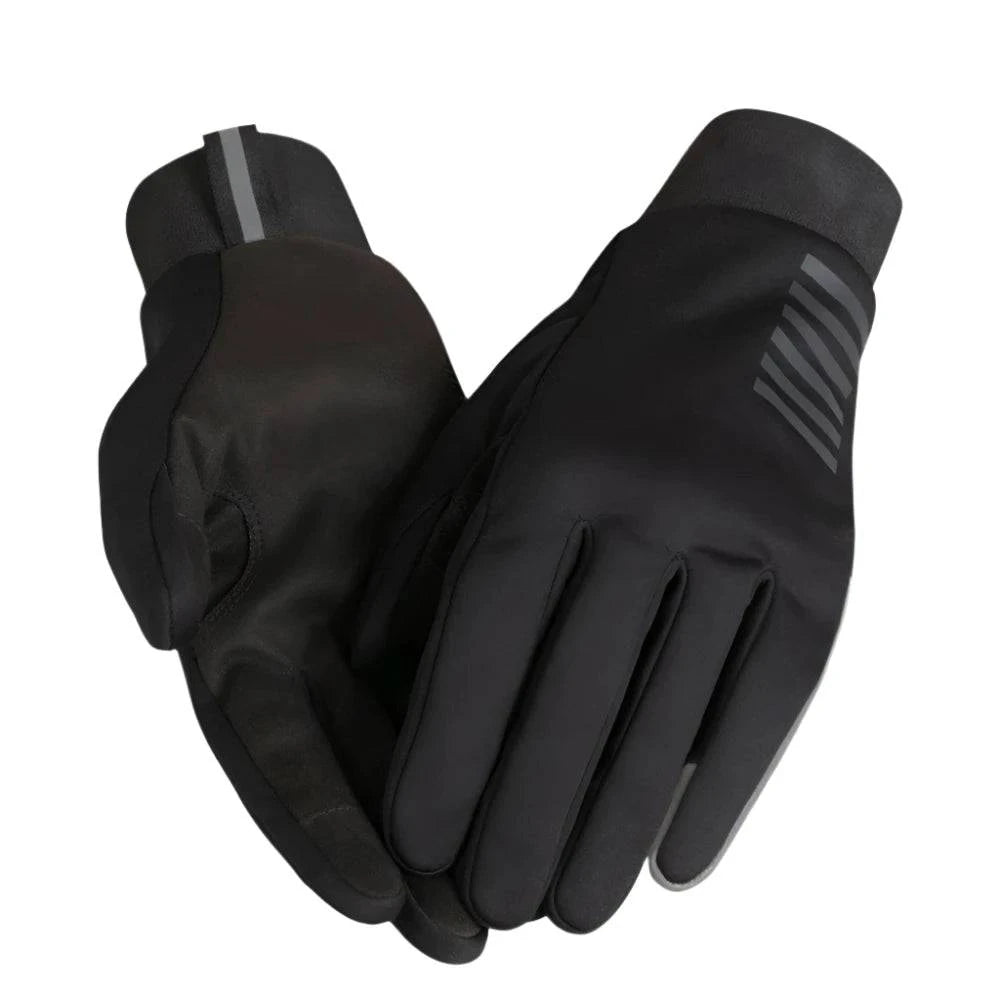 YKYWBIKE Cycling Gloves & Mittens Thermal Fleece Bicycle Gloves Full Finger Winter Warmth Waterproof Windproof  Sports Gloves-WAYBIKER