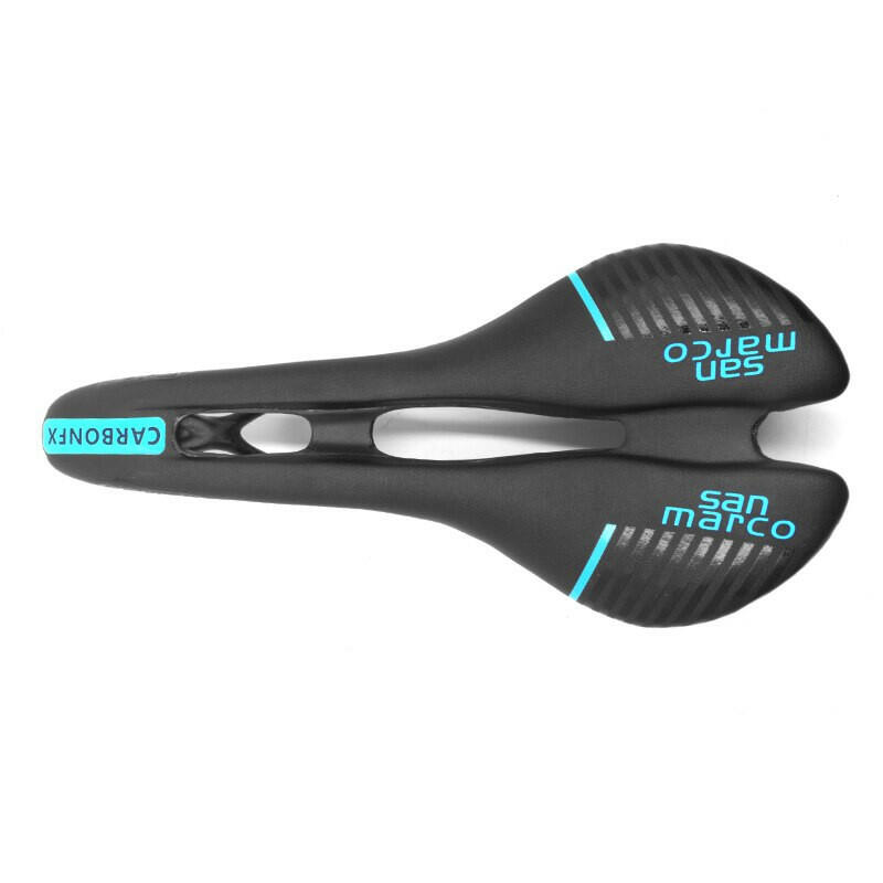 Comfortable Road Bike Carbon Saddle Sillin Mtb Mountain Bike Saddle Sadle Man Women Racing Seat Carbon Rails Bicycle Accessories-WAYBIKER