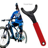 Adjustable Bike Bottom Chain Wheel Crank Bracket Freewheel Wrench Repair Convenient Spanner Sprocket Remover Tools