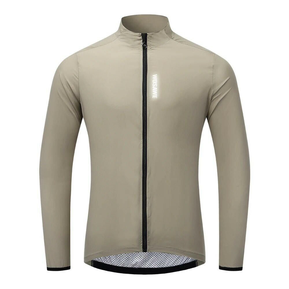 WOSAWE Men's Cycling Windbreaker Windproof Jacket Man Bicycle Jacket Ultralight Packable Road Bike Wind Jacket Vest Sleeveless-WAYBIKER